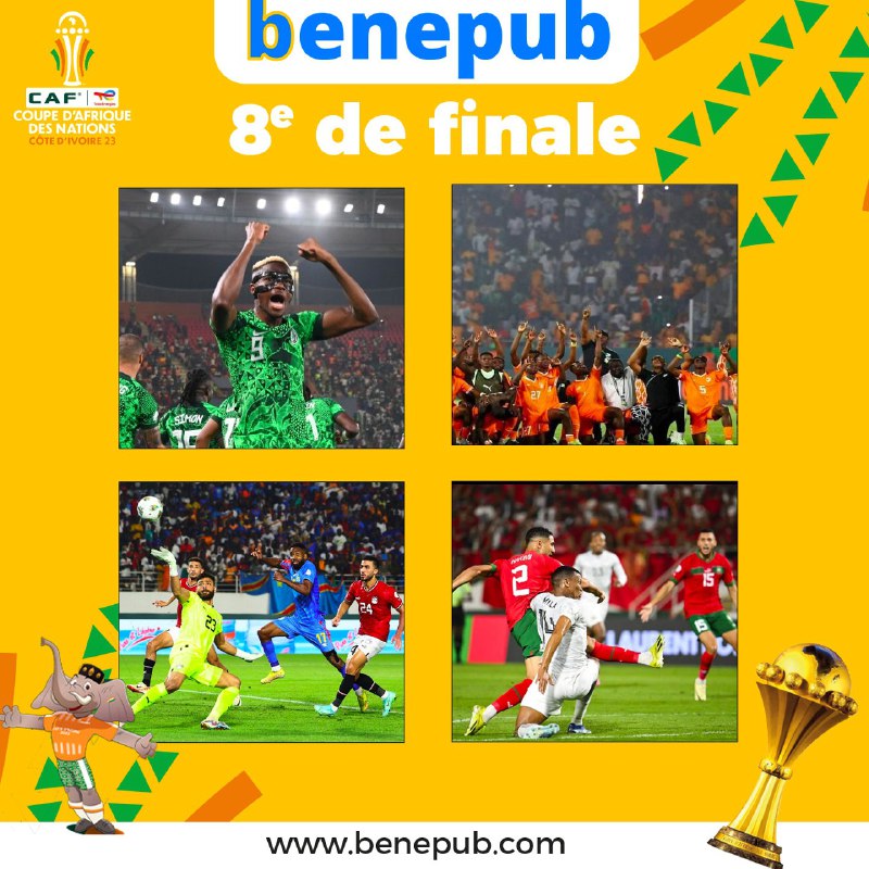 Quiz 8ème de finale CAN 2023 (4/8)